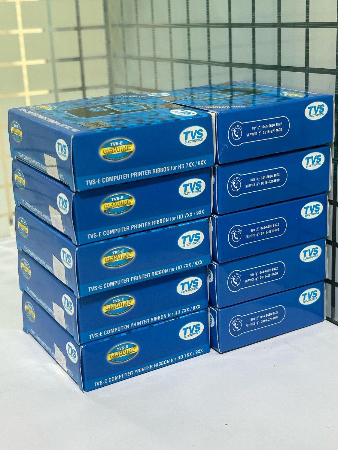 TVS 755, 745, 945, 955 HD Printer Ribbon (Pack of 10) TVS 755, 745, 945, 955 HD Printer Ribbon (Pack of 10)