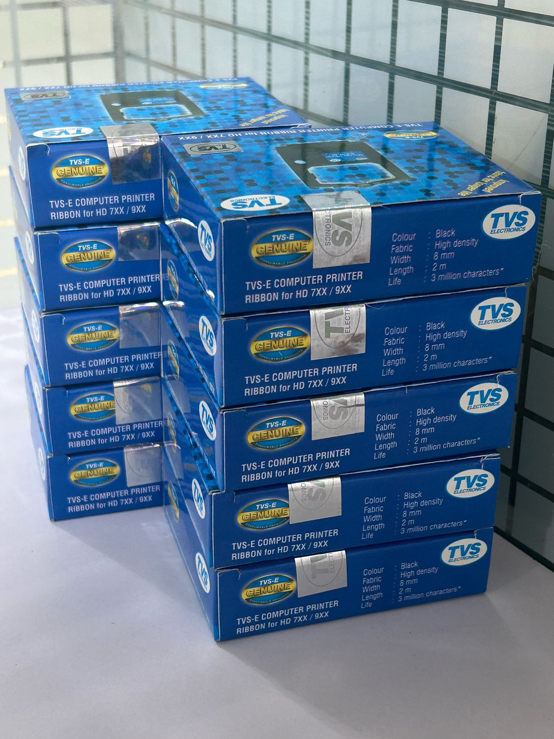 TVS 755, 745, 945, 955 HD Printer Ribbon (Pack of 10) TVS 755, 745, 945, 955 HD Printer Ribbon (Pack of 10)