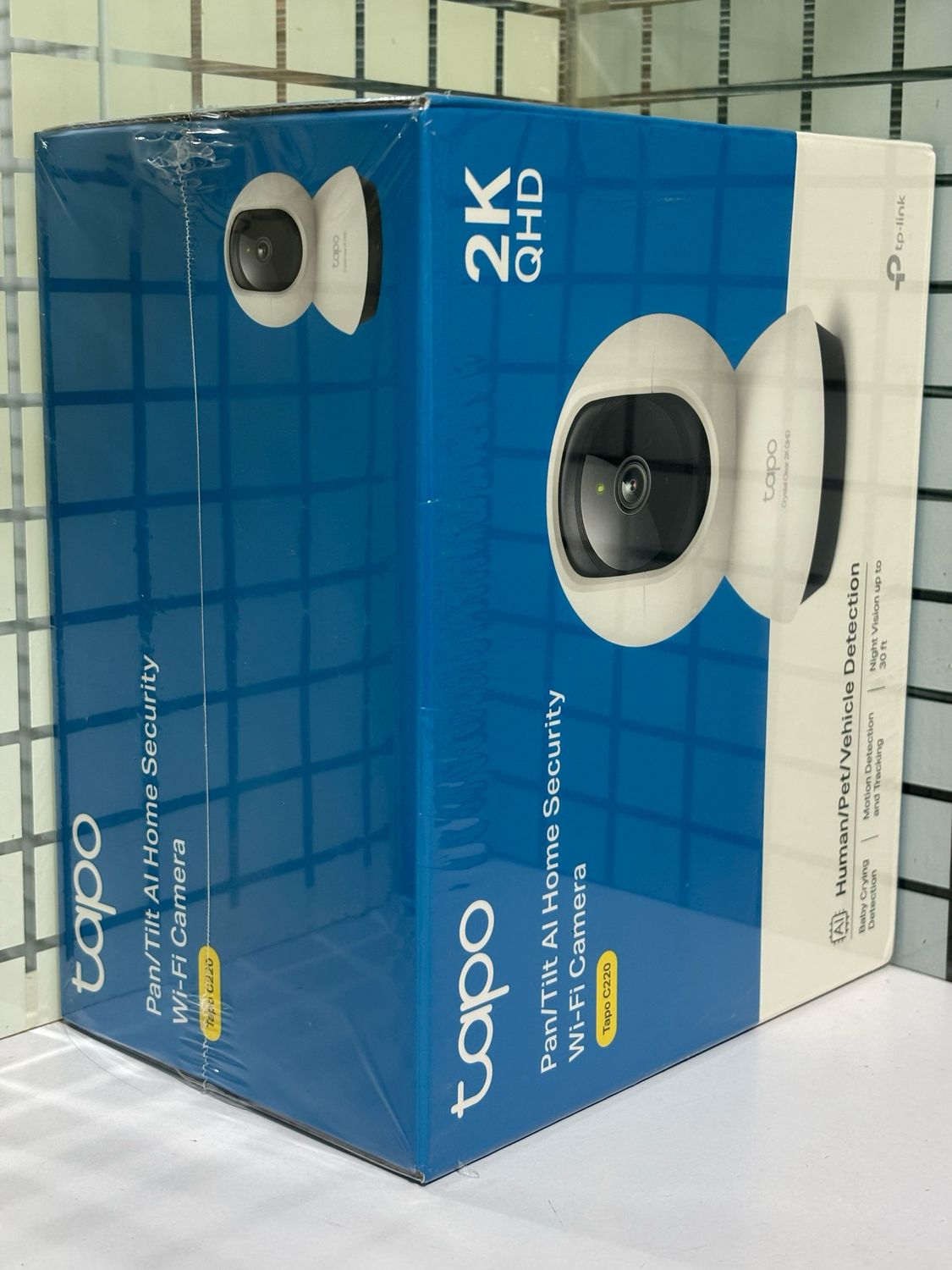 TP Link Tapo C220 Pan/Tilt AI Home Security Wi-Fi Camera TP Link Tapo C220 Pan/Tilt AI Home Security Wi-Fi Camera