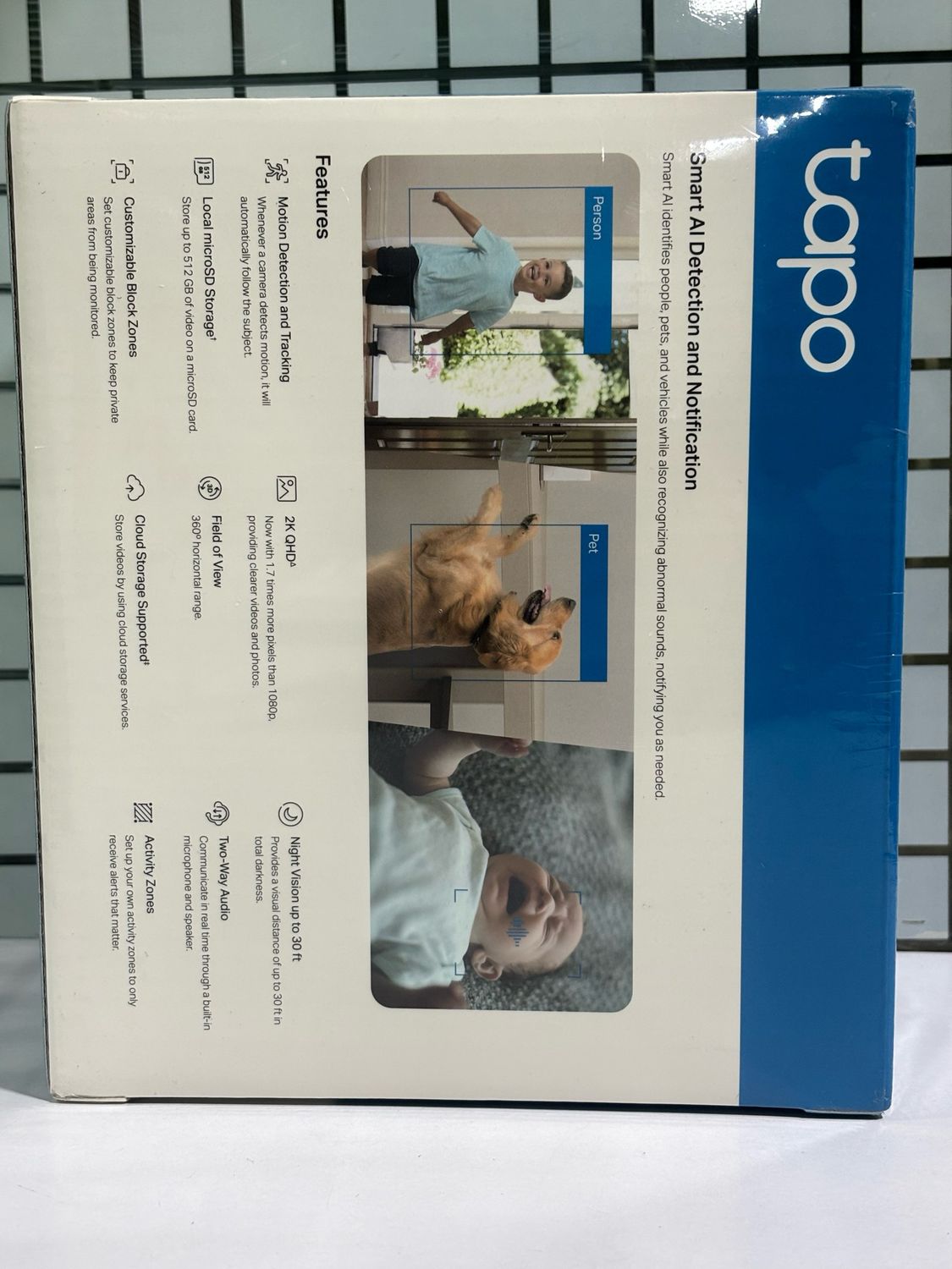 TP Link Tapo C220 Pan/Tilt AI Home Security Wi-Fi Camera TP Link Tapo C220 Pan/Tilt AI Home Security Wi-Fi Camera