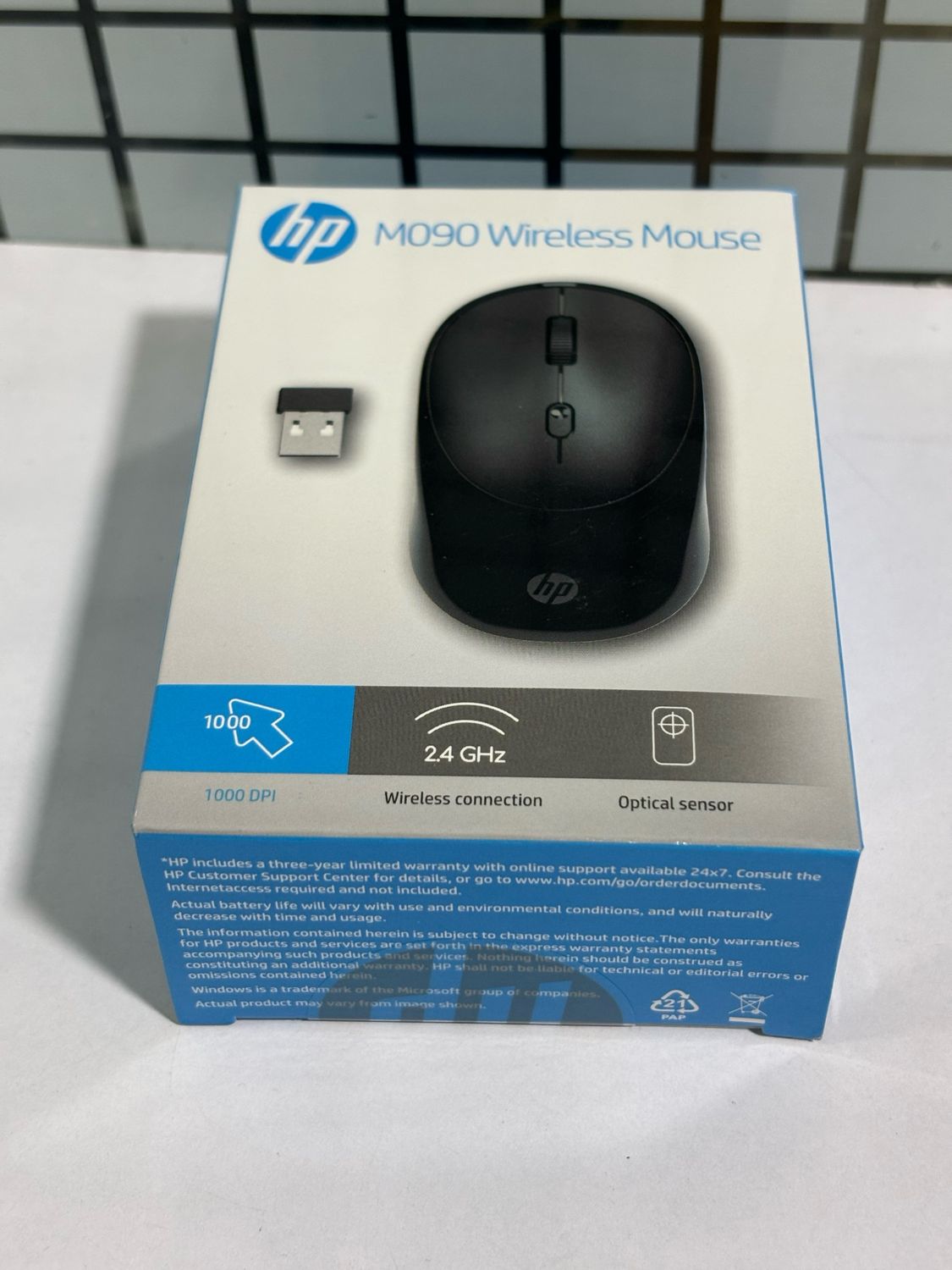HP M090 Wireless Mouse, Black HP M090 Wireless Mouse, Black