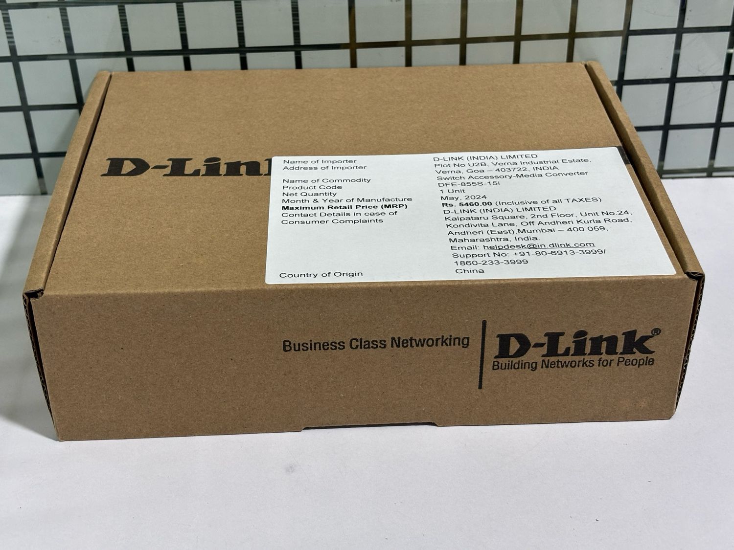 D-Link DFE-855S-15I Media Converter