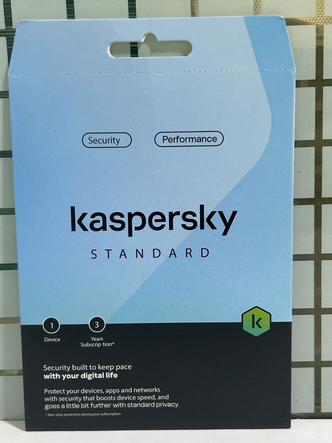 New, 1 User, 3 Year, Kaspersky Standard (Antivirus)