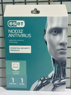 New, 1 User, 1 Year, Eset NOD32 Antivirus
