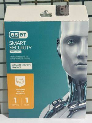 New, 1 User, 1 Year, Eset Smart (total security) Premium