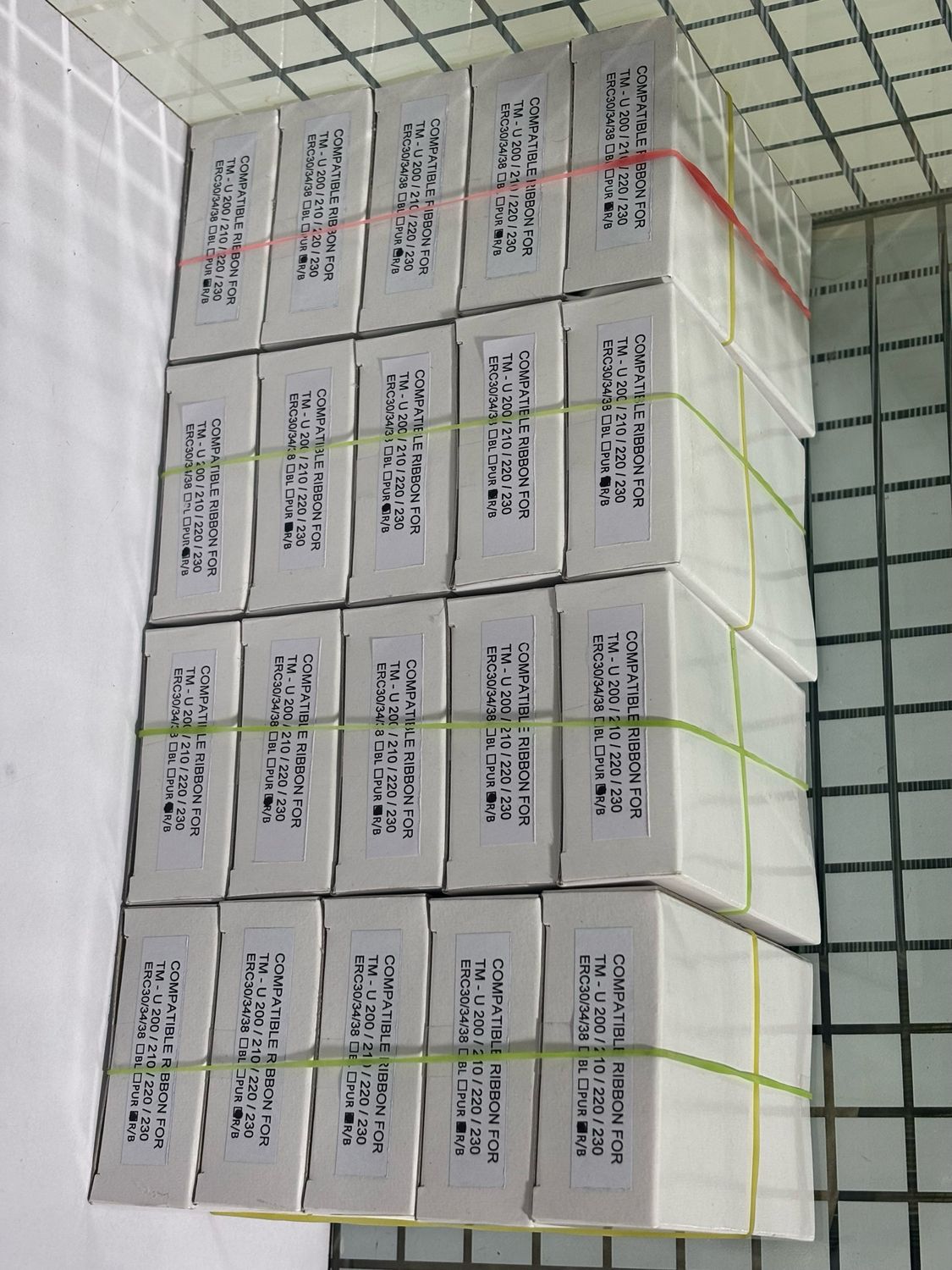 Compatible  ERC-38 Black/Red Ribbon Cartridge