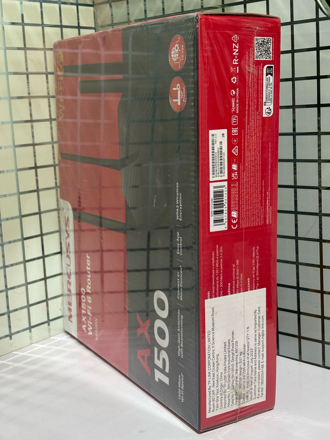 Mercusys MR60X AX1500 WiFi 6 Router