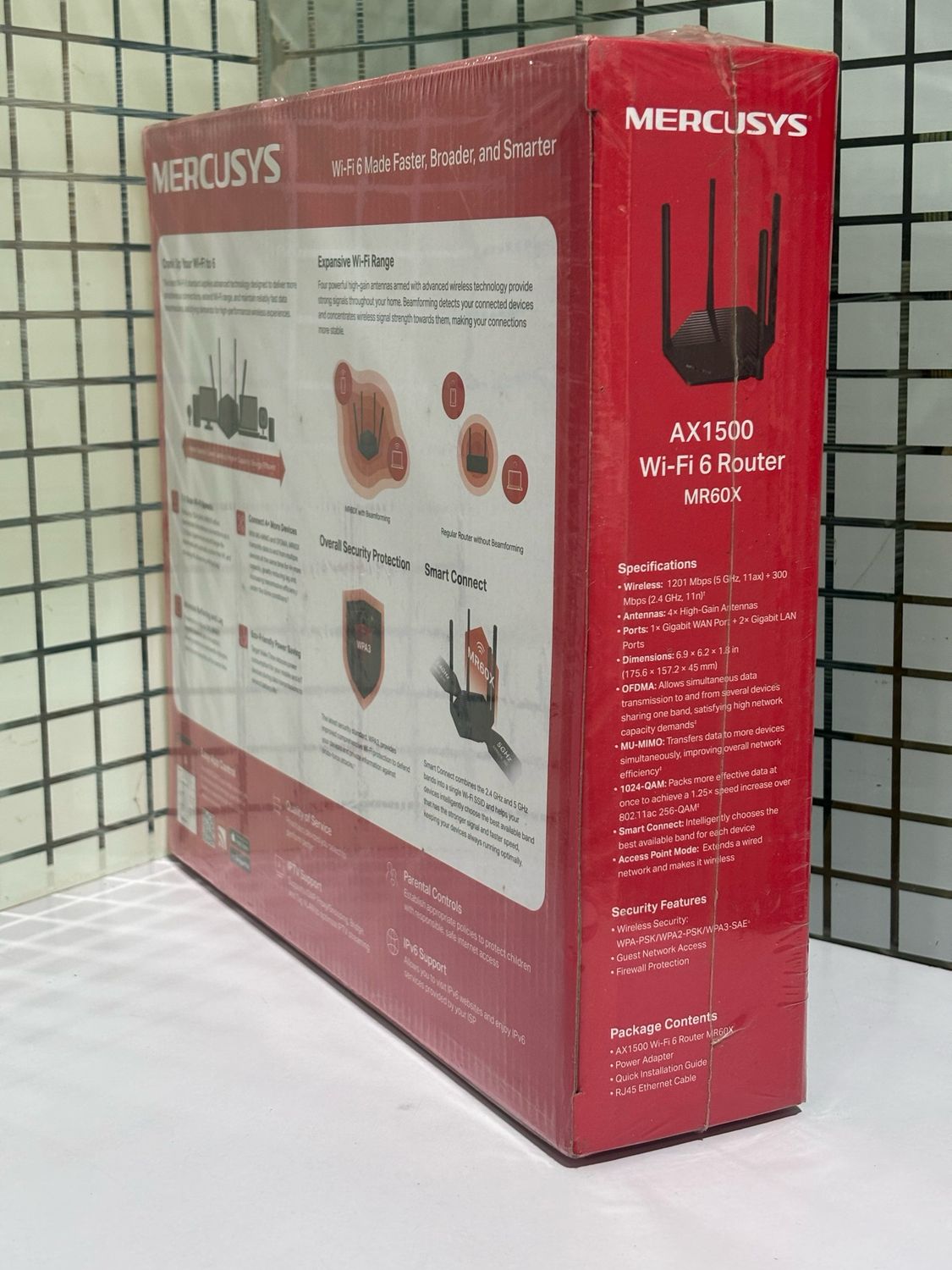 Mercusys MR60X AX1500 WiFi 6 Router