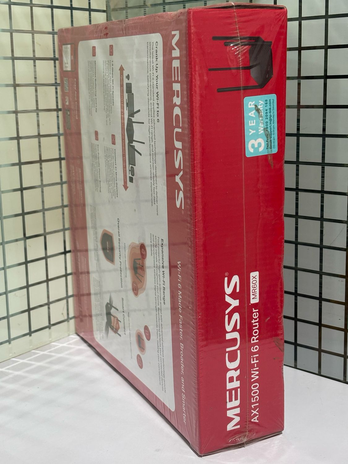 Mercusys MR60X AX1500 WiFi 6 Router