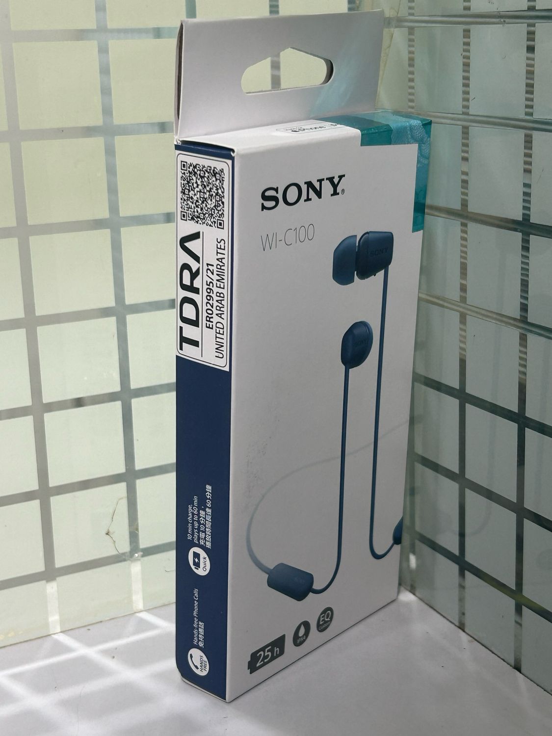 Sony WI-C100 Wireless Neckband (Blue)