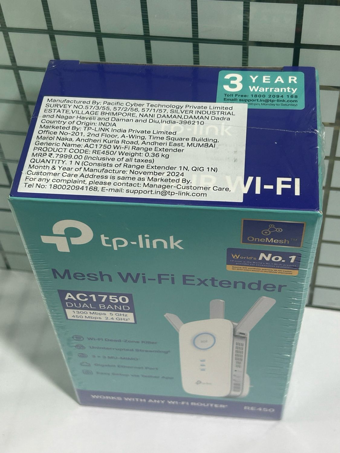 TP-Link RE450 AC1750 Wi-Fi Range Extender TP-Link RE450 AC1750 Wi-Fi Range Extender