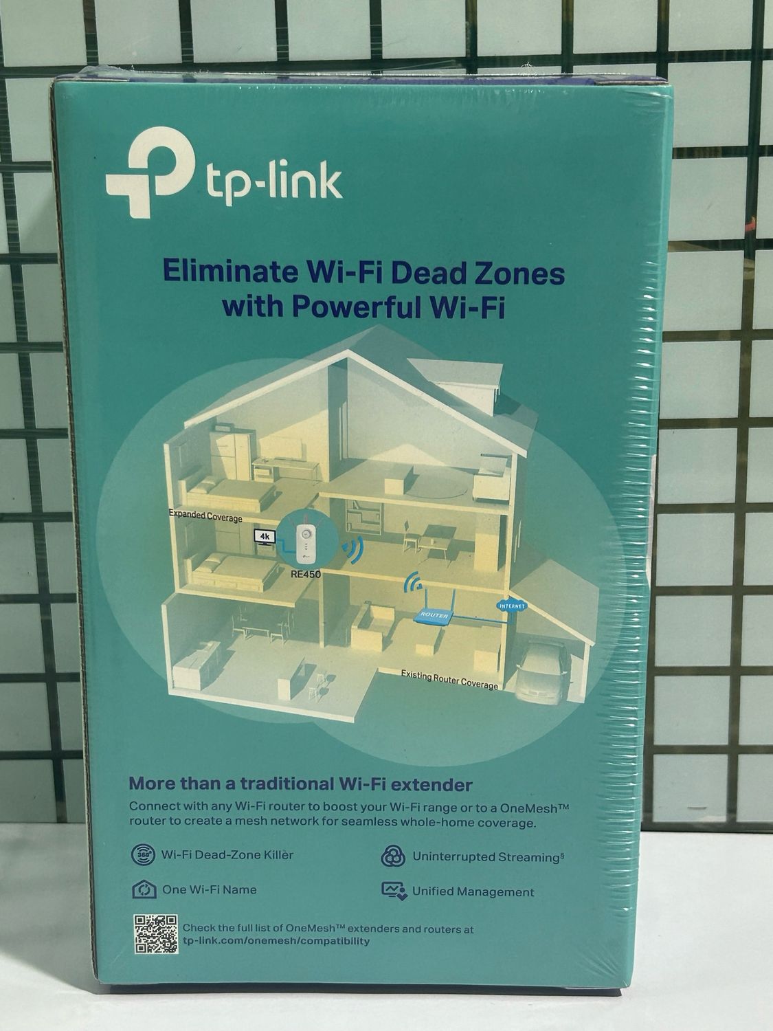 TP-Link RE450 AC1750 Wi-Fi Range Extender TP-Link RE450 AC1750 Wi-Fi Range Extender