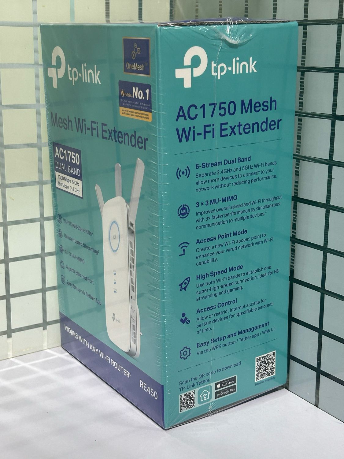 TP-Link RE450 AC1750 Wi-Fi Range Extender TP-Link RE450 AC1750 Wi-Fi Range Extender