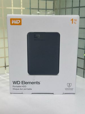 WD 1TB Elements Portable Hard Disk Drive WD 1TB Elements Portable Hard Disk Drive