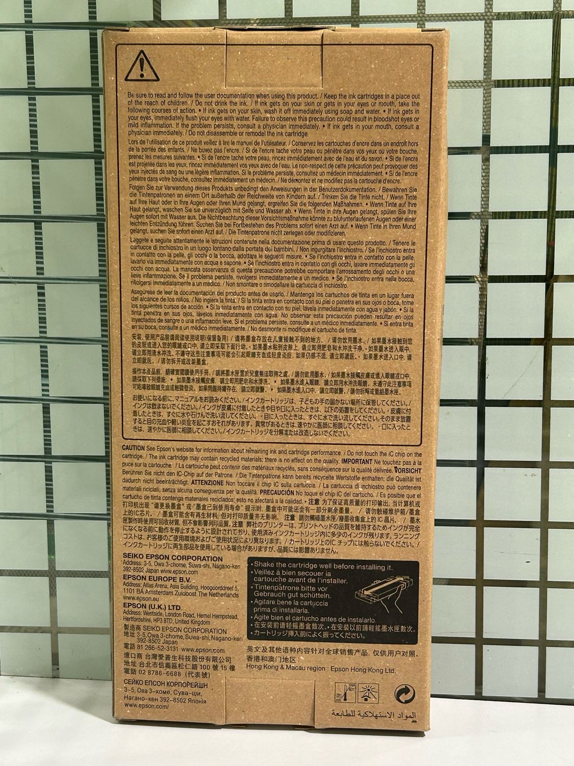 Epson T6921 Ink Cartridge, Photo Black, 110ml