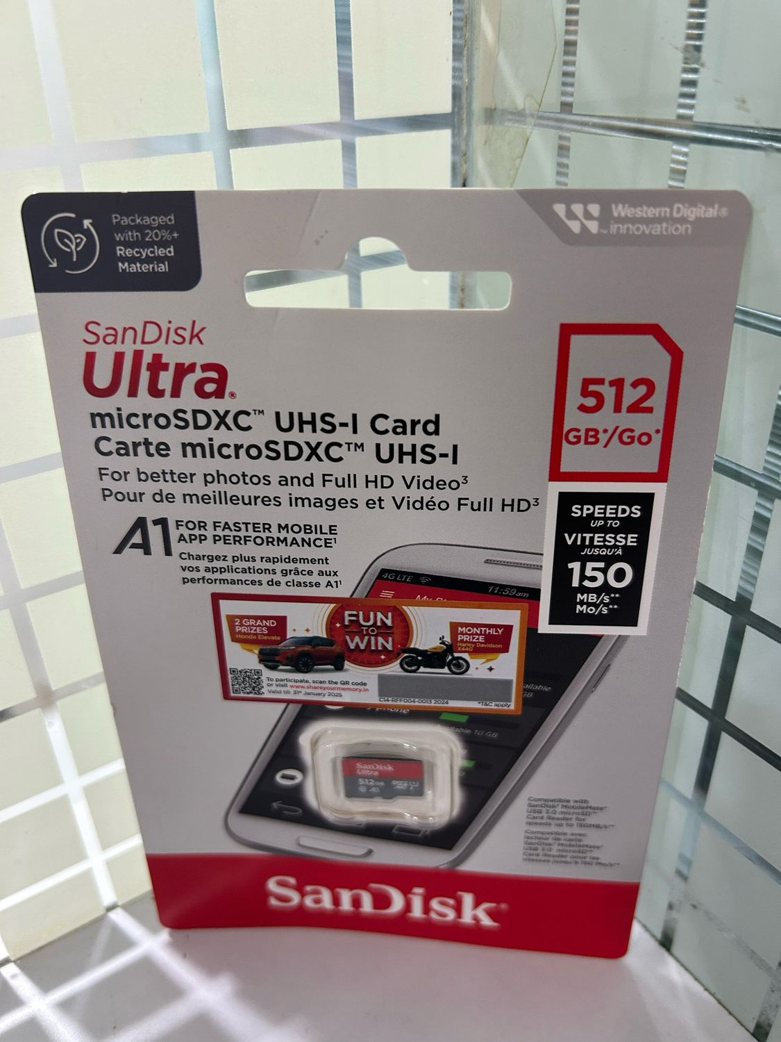 SanDisk Ultra microSD UHS-I Card 512GB, 120MB/s SanDisk Ultra microSD UHS-I Card 512GB, 120MB/s