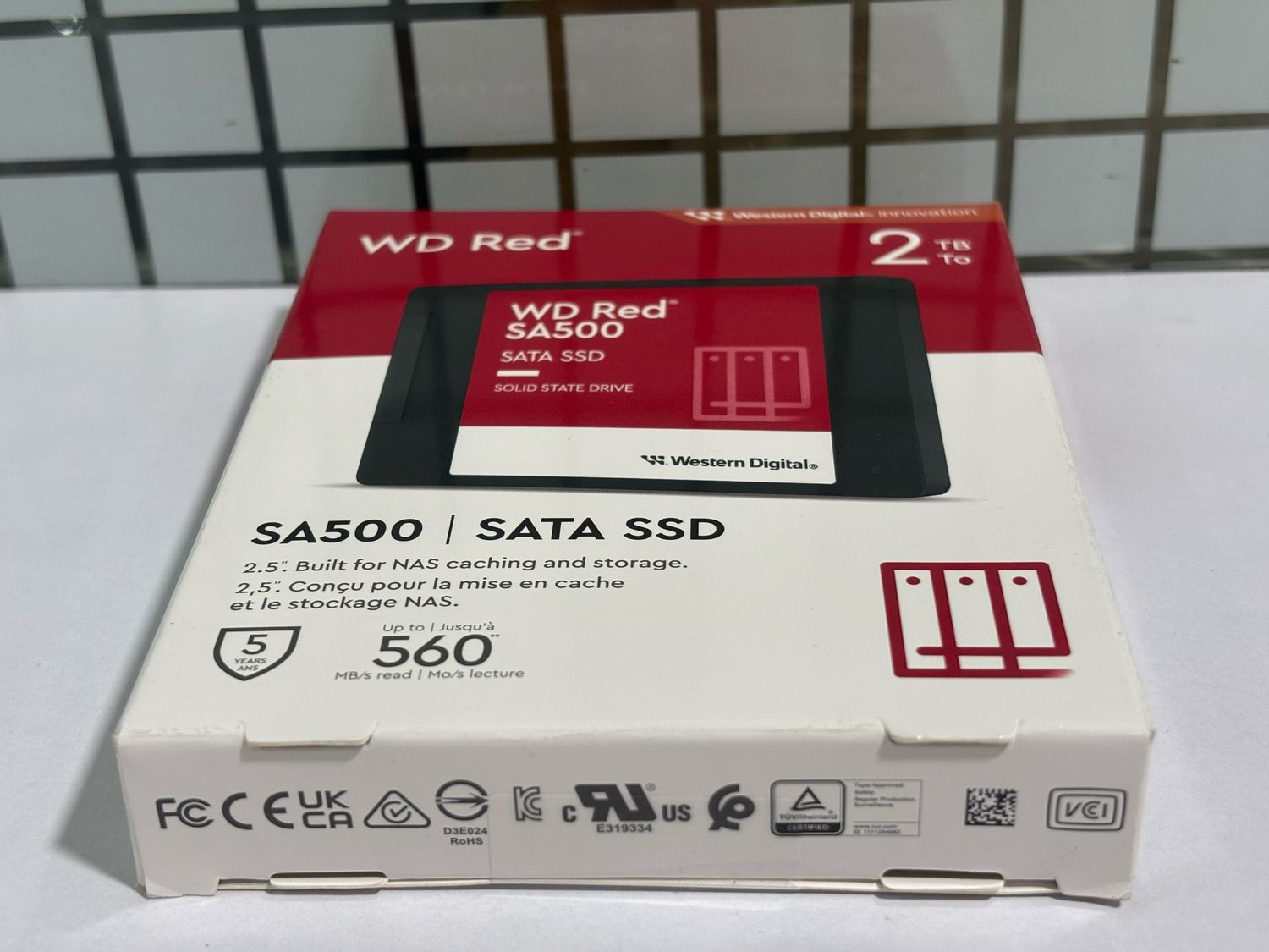 WD Red 2TB SA500 2.5-inch Internal Sata SSD