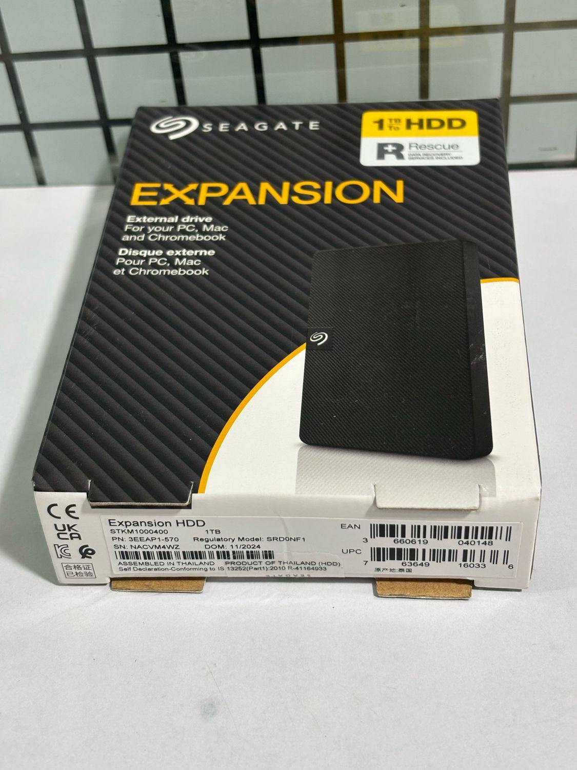 Seagate 1TB Expansion External Portable Hard Drive Seagate 1TB Expansion External Portable Hard Drive
