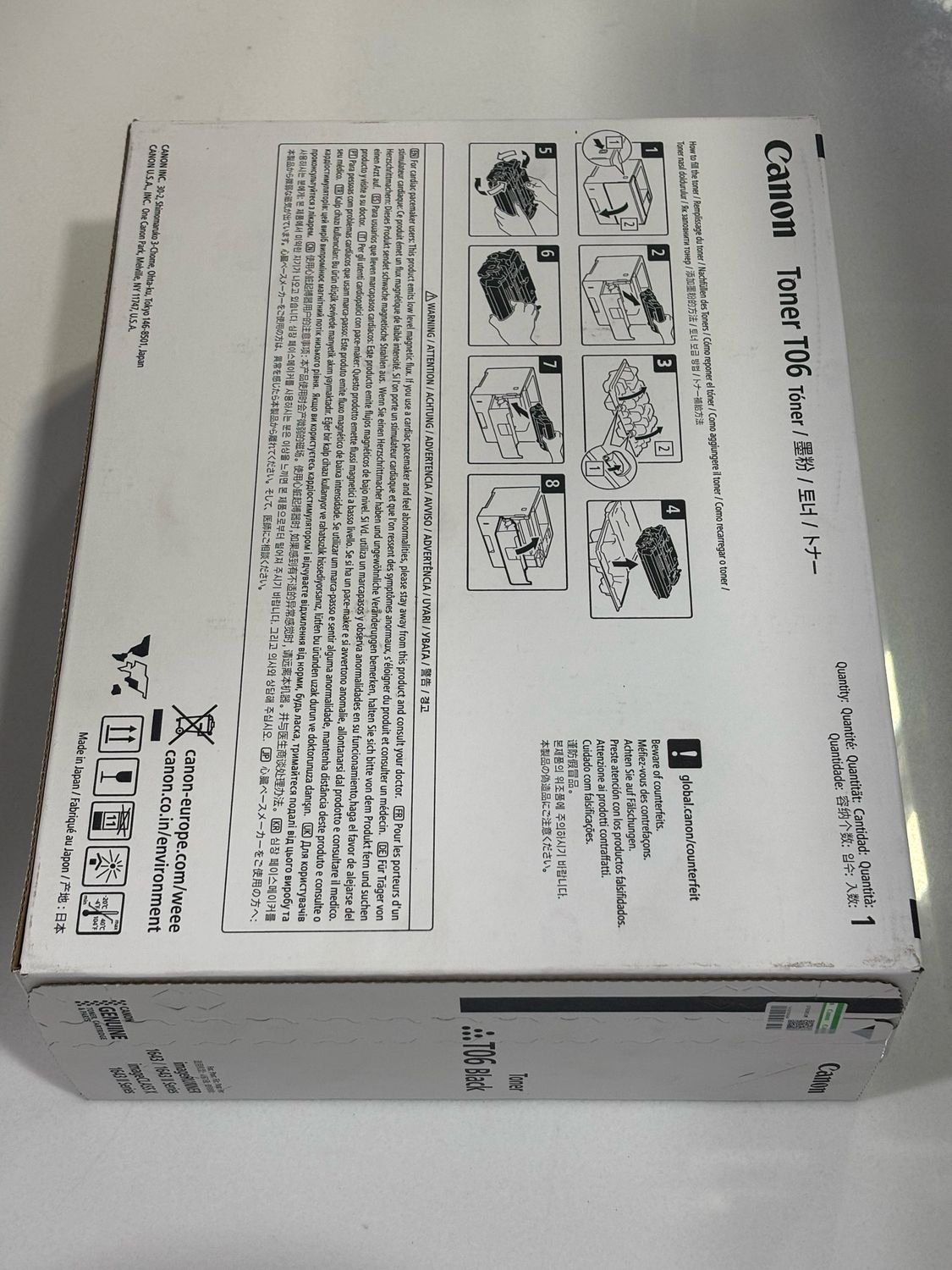 Canon T06 Black Toner Cartridge