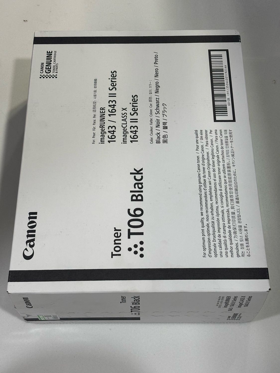 Canon T06 Black Toner Cartridge