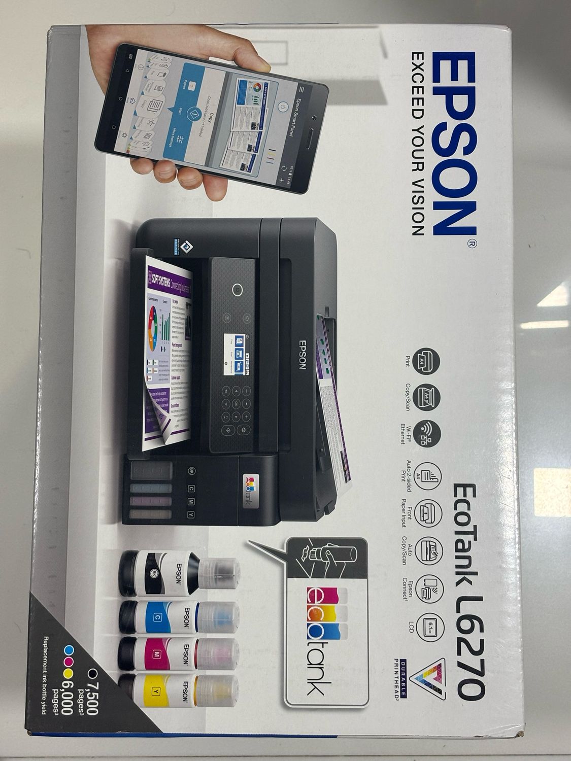 Epson EcoTank L6270 A4 Wi-Fi Duplex Ink Tank Printer