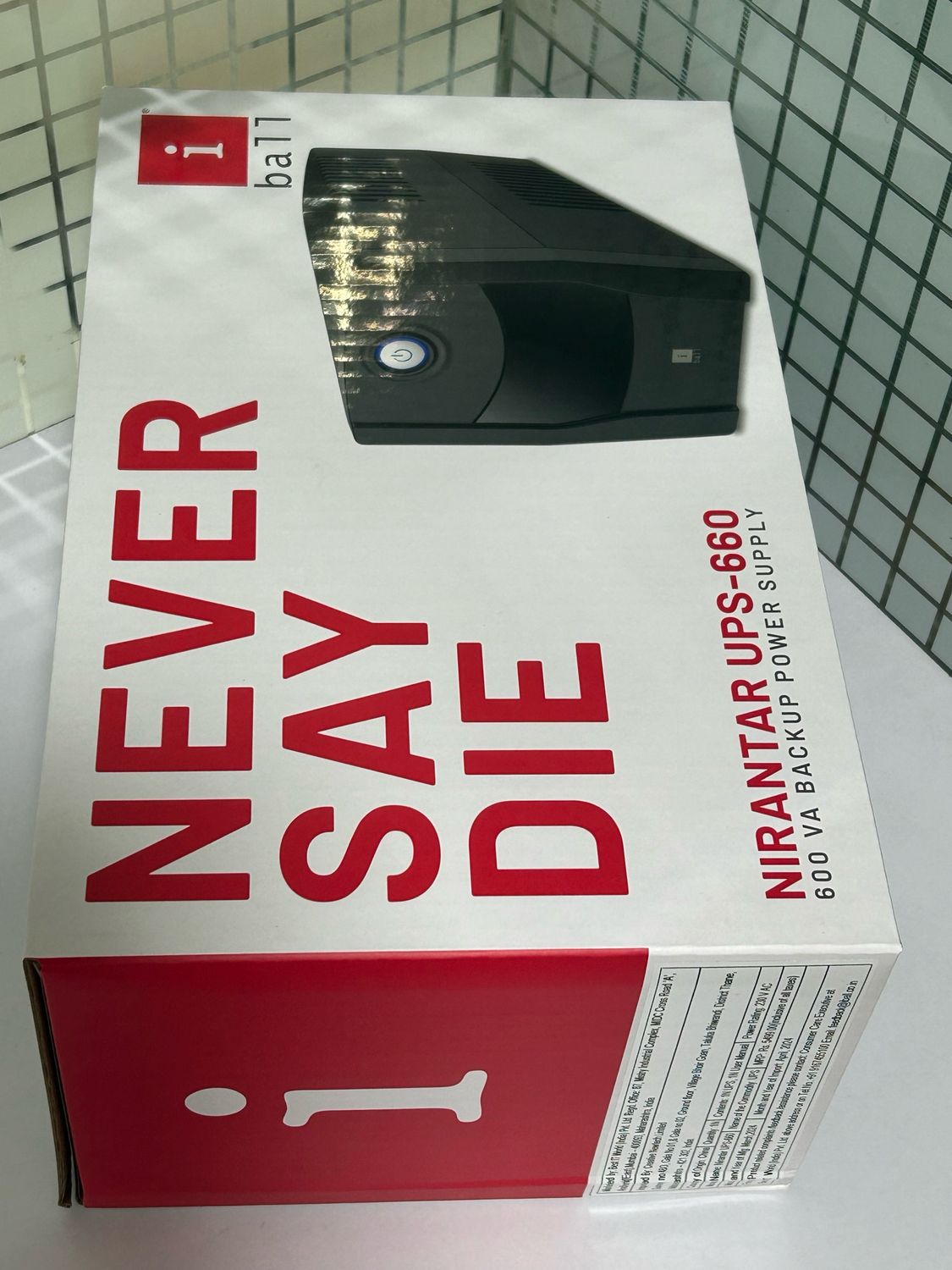 iBall Nirantar UPS-660 Power Backup, 600VA