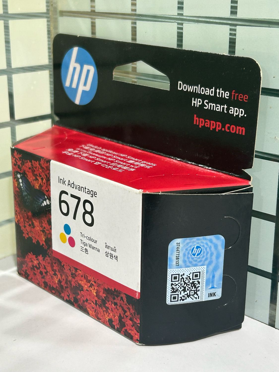 Original HP 678 Tri-Color Ink Cartridge