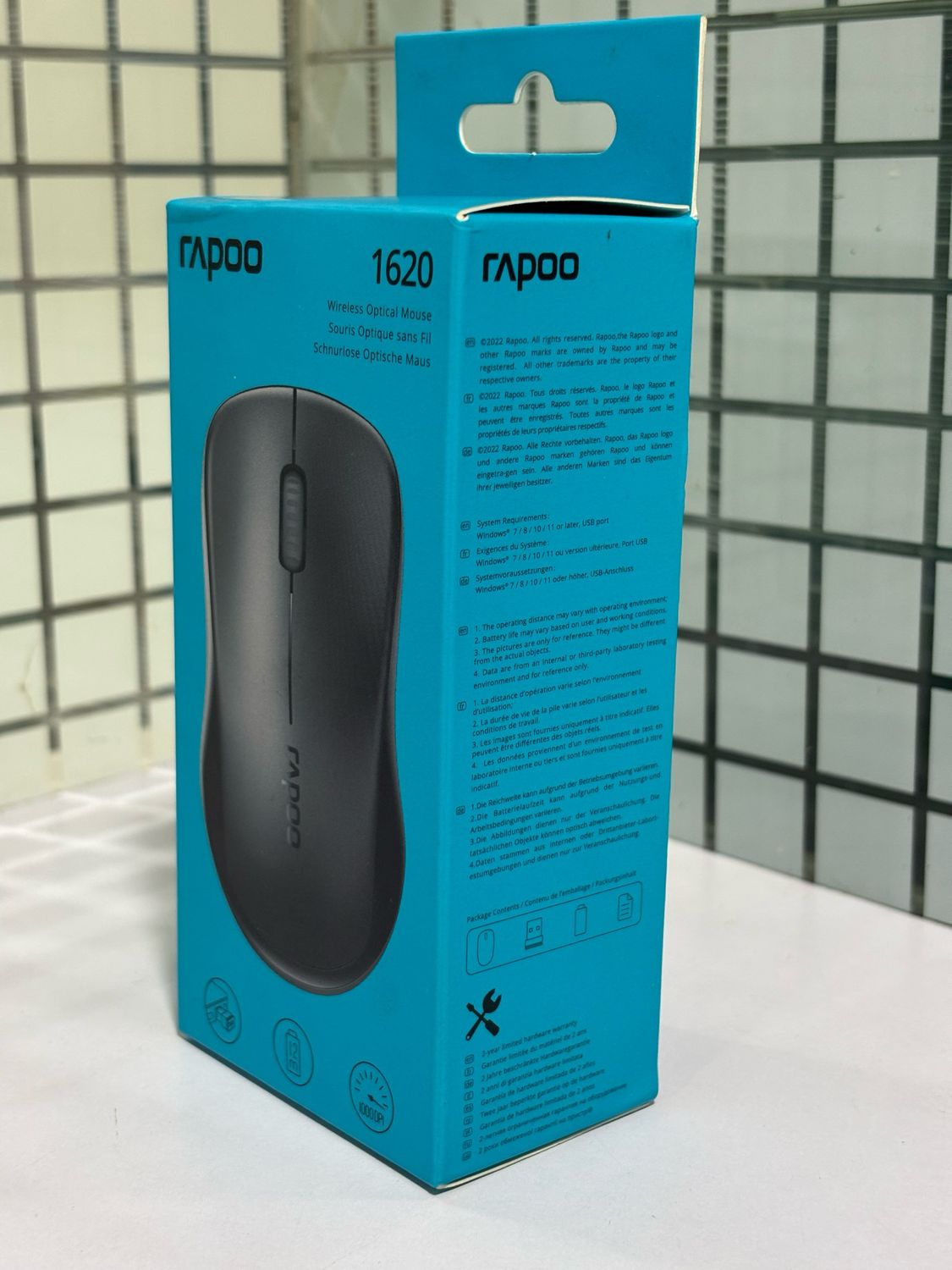 RAPOO 1620 Wireless Mosuse Black
