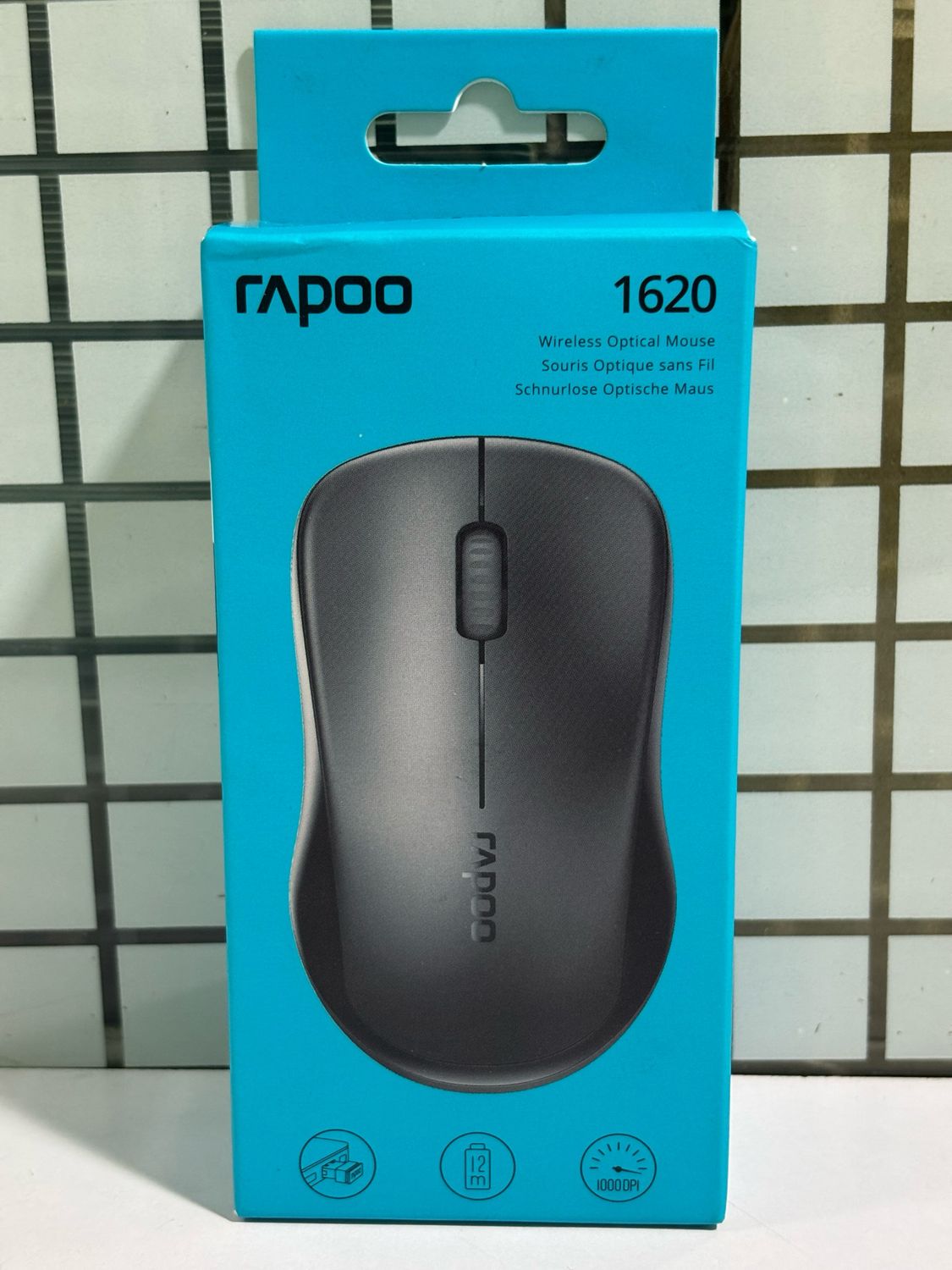 RAPOO 1620 Wireless Mosuse Black