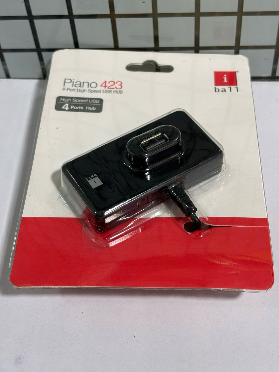 iBall Piano 423 High Speed 4 Port USB 2.0 HUB