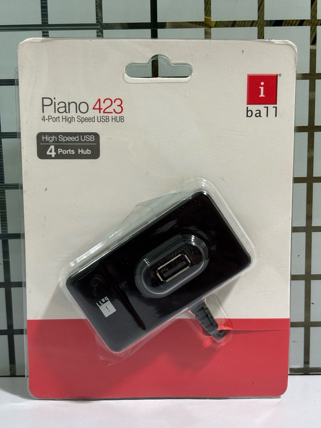 iBall Piano 423 High Speed 4 Port USB 2.0 HUB