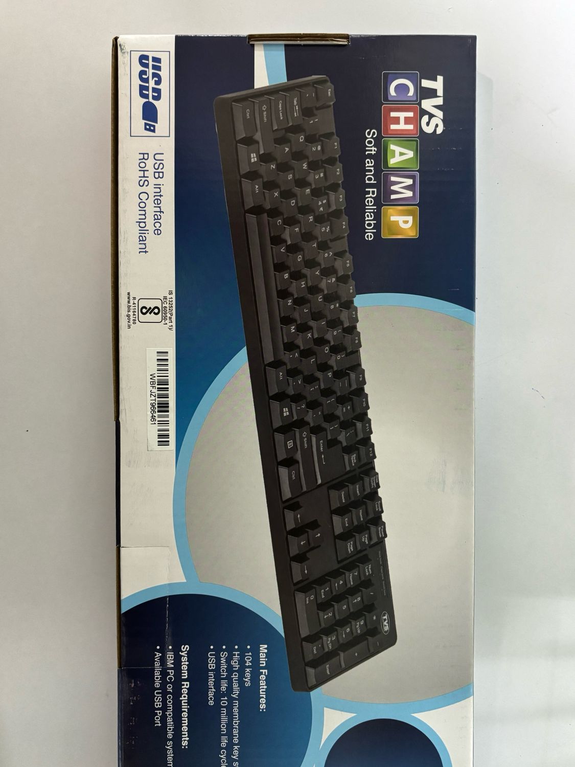TVS Champ USB Keyboard (English) TVS Champ USB Keyboard (English)