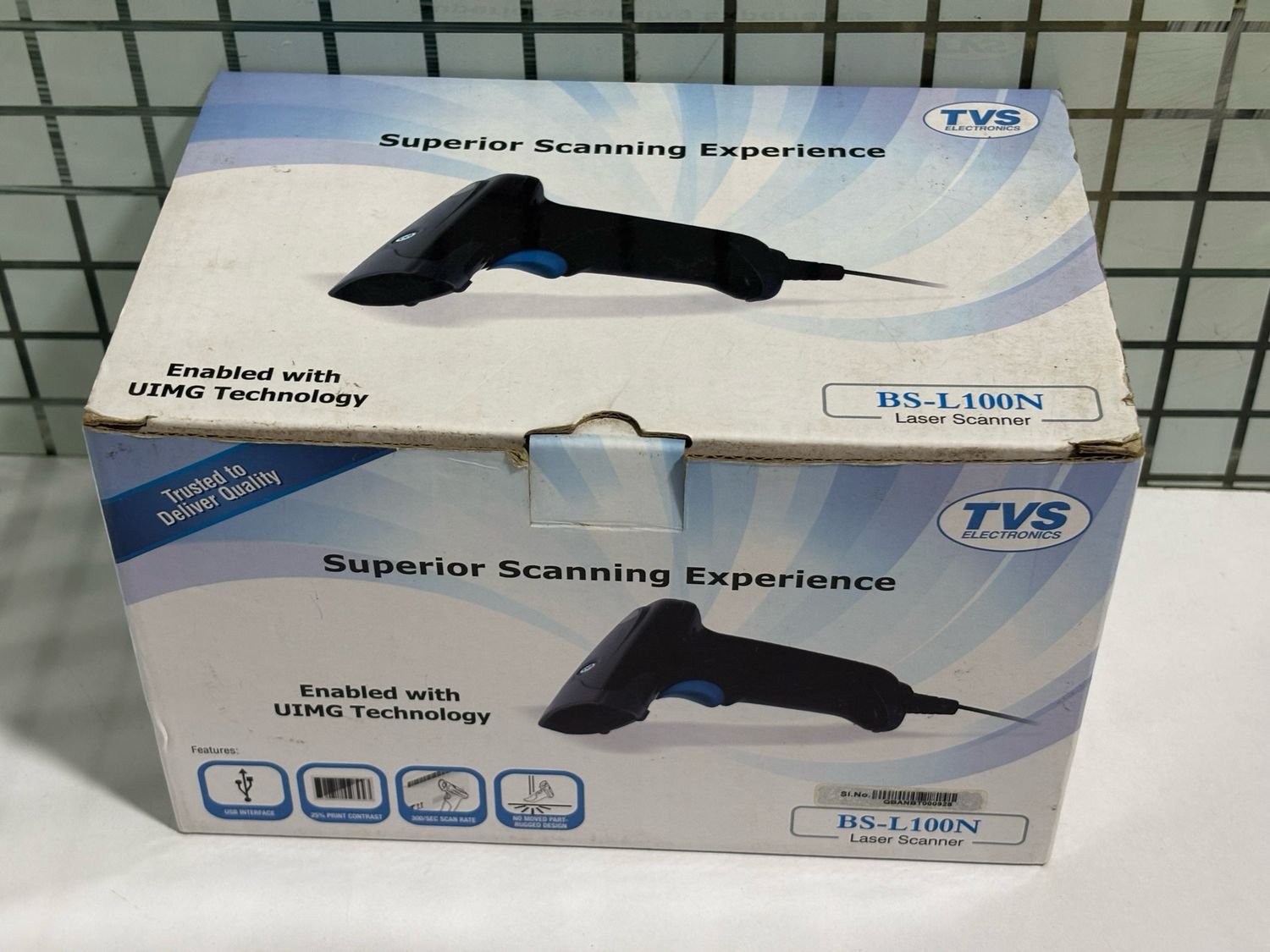 TVS BS-L100N Laser Barcode Color Scanner TVS BS-L100N Laser Barcode Color Scanner