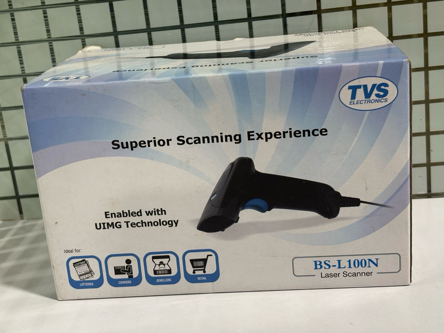 TVS BS-L100N Laser Barcode Color Scanner TVS BS-L100N Laser Barcode Color Scanner