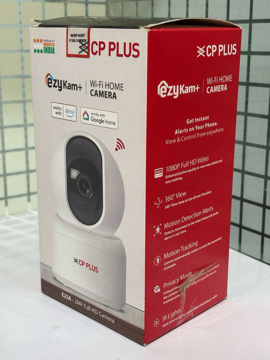 CP Plus CP-E25A 1080P Full HD Smart WiFi Camera CP Plus CP-E25A 1080P Full HD Smart WiFi Camera