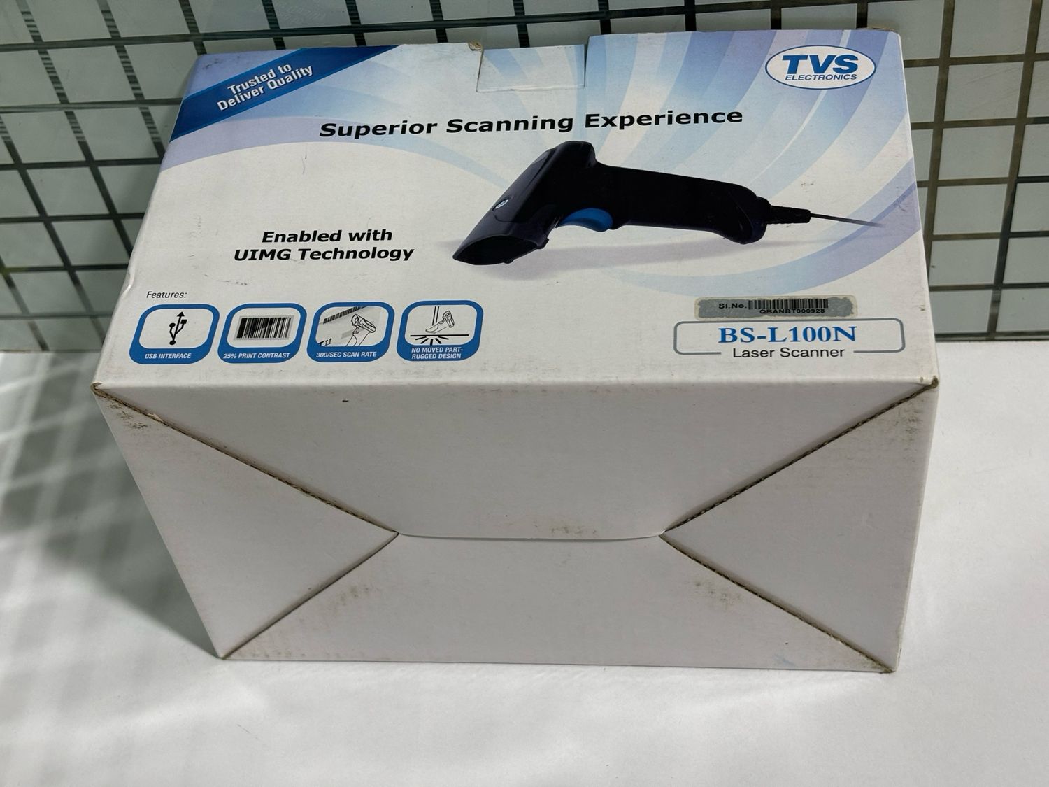 TVS BS-L100N Laser Barcode Color Scanner TVS BS-L100N Laser Barcode Color Scanner