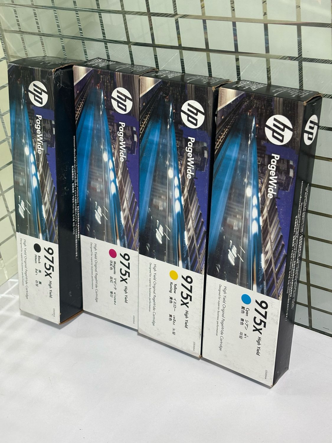 HP 975x Page Wide Set of 4 Cartridge (BK/C/Y/M) HP 975x Page Wide Set of 4 Cartridge (BK/C/Y/M)