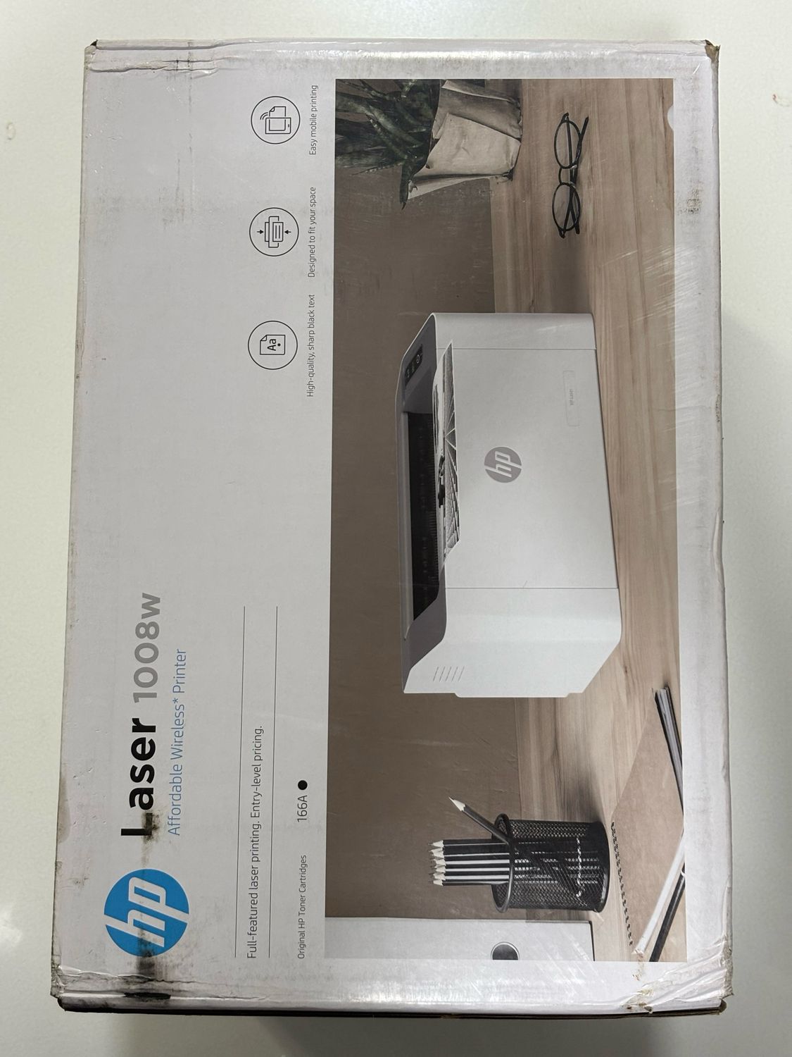 HP 1008W Single Function WiFi Laser Printer