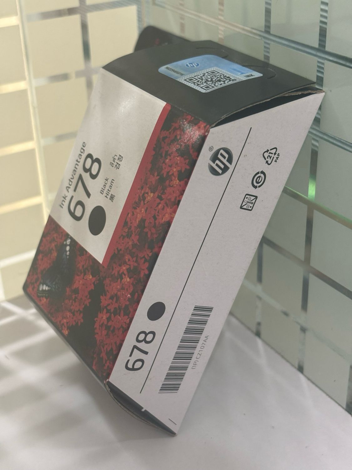 HP 678 Black Ink Cartridge