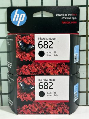 HP 682 Black Ink Cartridge 2-Pack