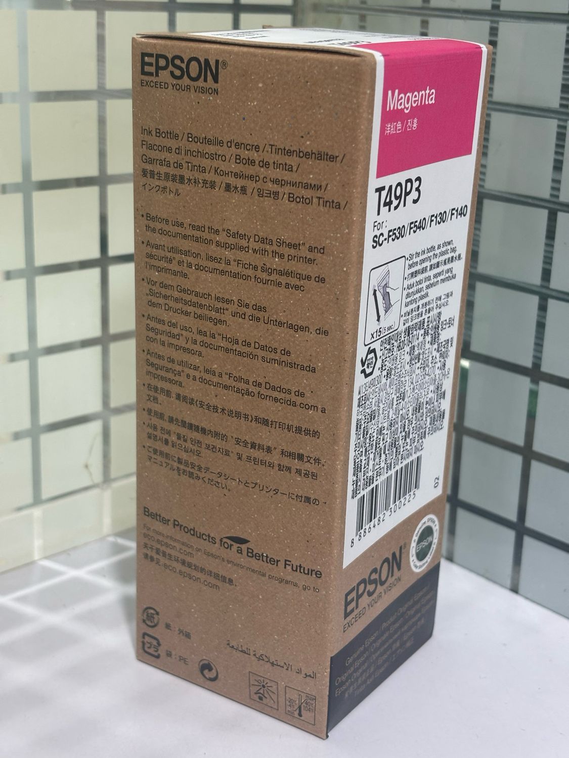 Epson T49P3 Magenta Ink Bottle, 140ml Epson T49P3 Magenta Ink Bottle, 140ml