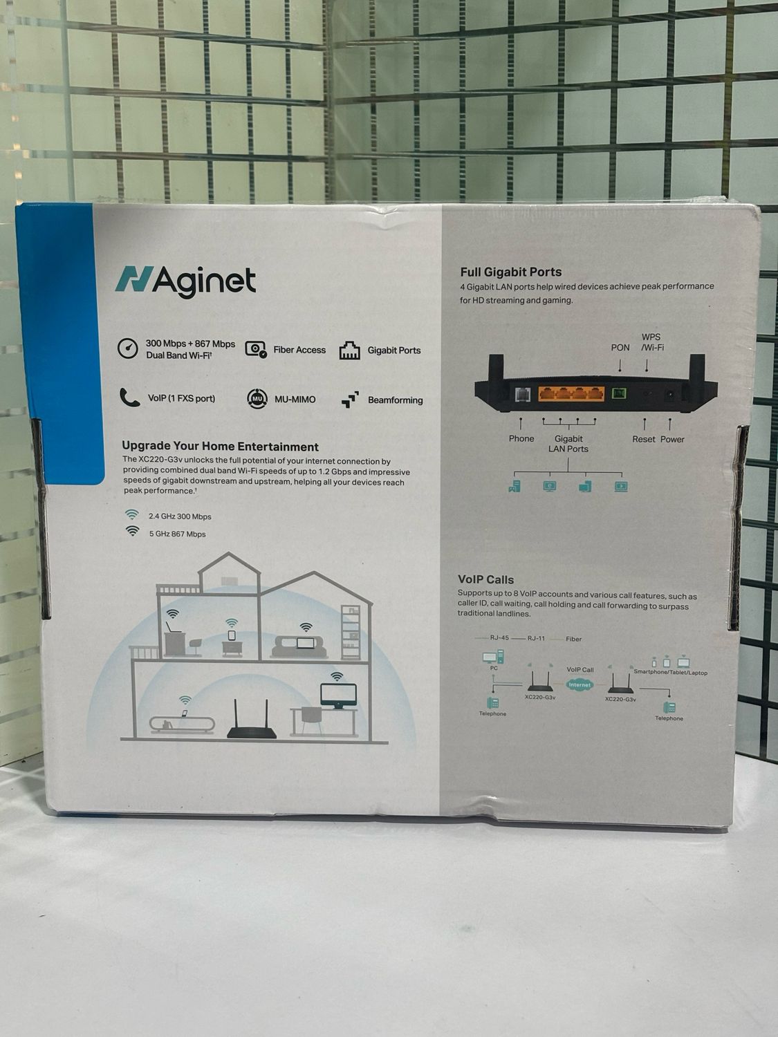 TP Link XC220-G3v AC1200 Wireless VoIP XPON Router