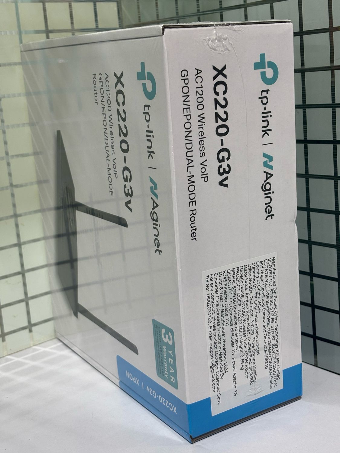 TP Link XC220-G3v AC1200 Wireless VoIP XPON Router