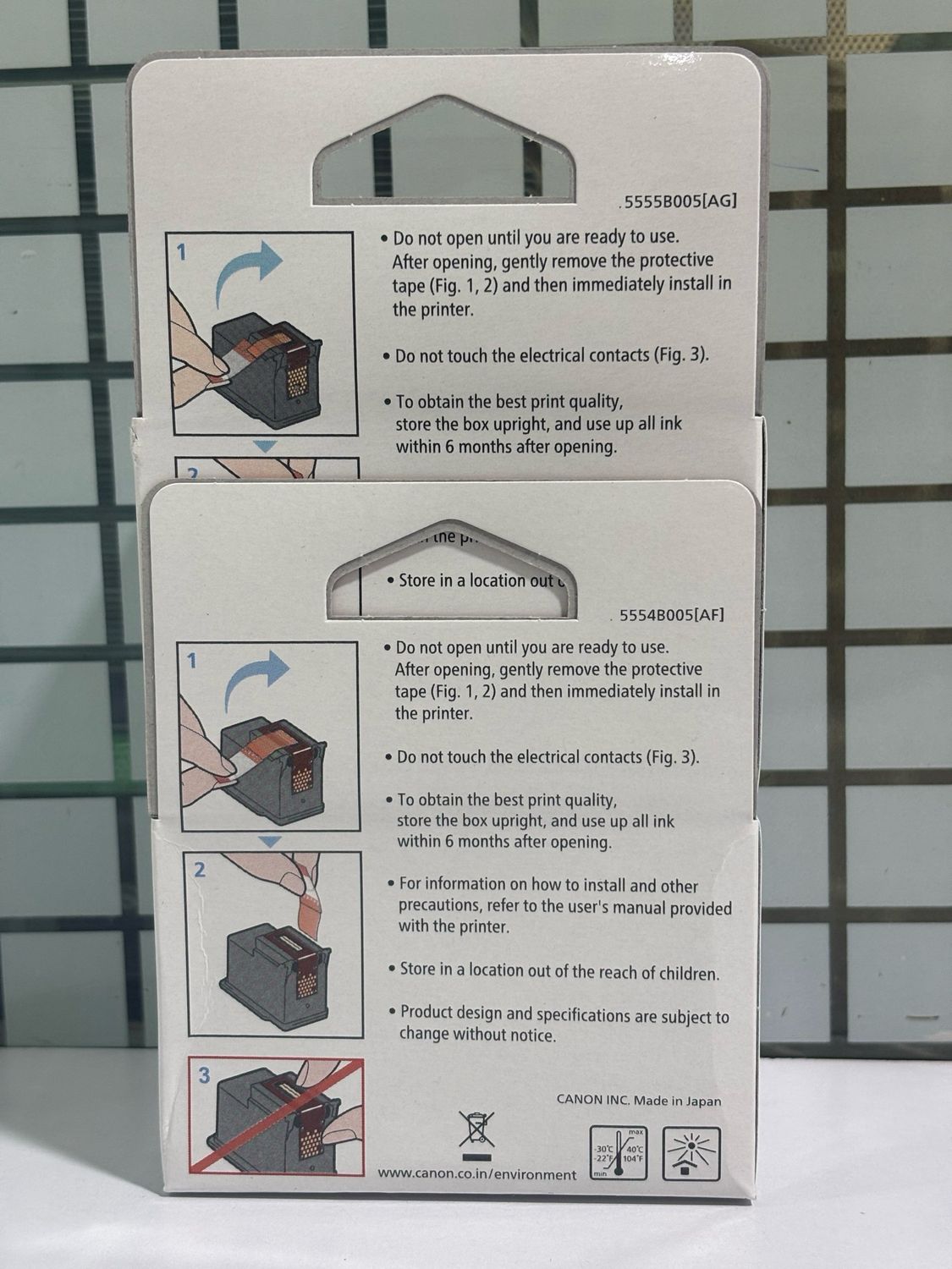 Canon Pixma E500, E510, E600, E610 Cartridge (PG88 CL98) Canon Pixma E500, E510, E600, E610 Cartridge (PG88 CL98)