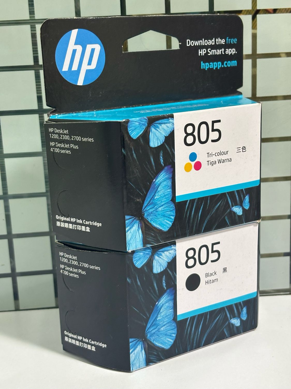 HP 805 Black/Color, Combo Pack (DeskJet 2332, 2725, 4123)