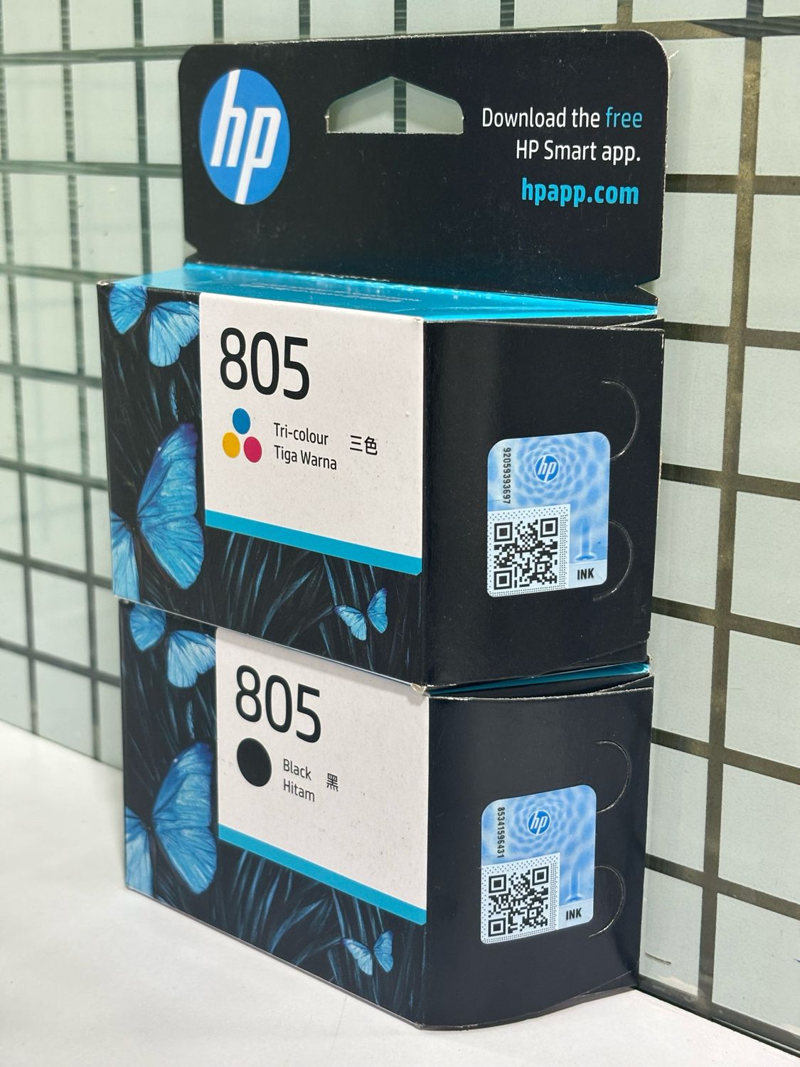 HP 805 Black/Color, Combo Pack (DeskJet 2332, 2725, 4123)