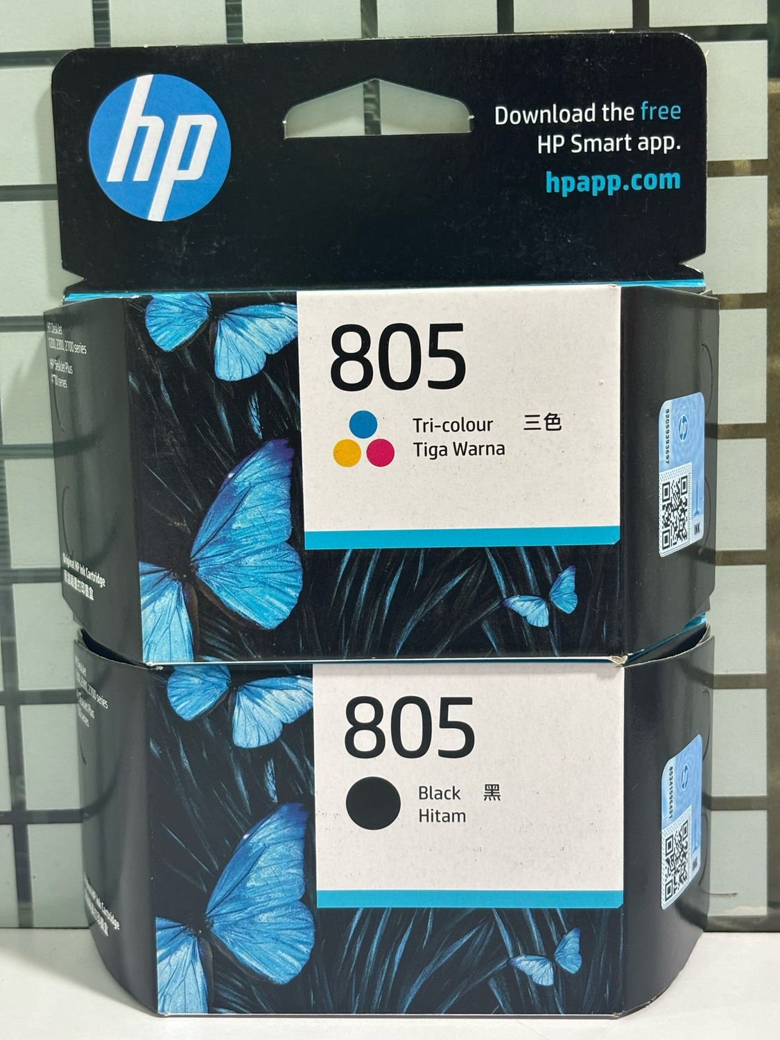 HP 805 Black/Color, Combo Pack (Deskjet 2331, 2820, 1212)