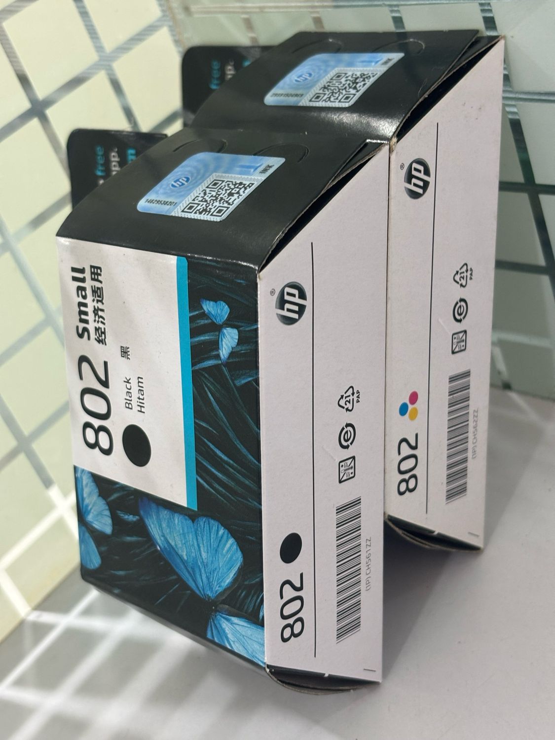 HP 802 Black + Tri-Color (Deskjet 1511, 1011, 1010, 1510) HP 802 Black + Tri-Color (Deskjet 1511, 1011, 1010, 1510)