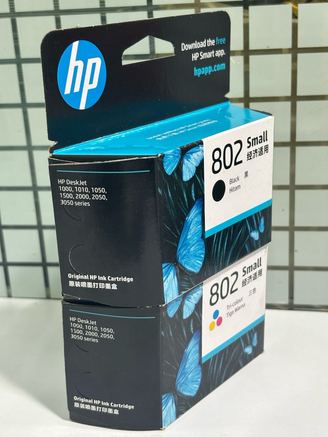 HP 802 Black + Tri-Color (Deskjet 1511, 1011, 1010, 1510) HP 802 Black + Tri-Color (Deskjet 1511, 1011, 1010, 1510)