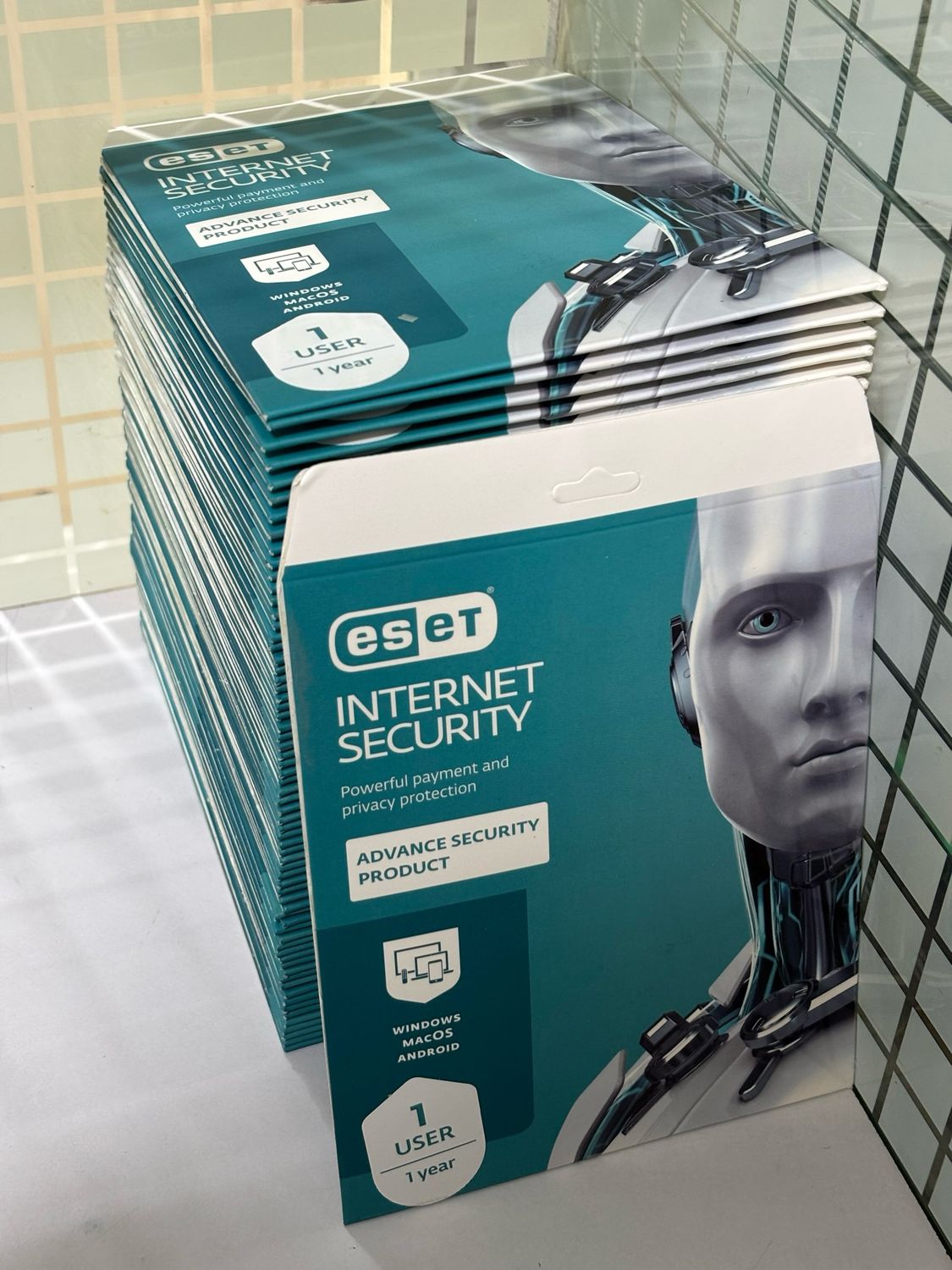 New, 1 User, 1 Year, Eset Internet Security